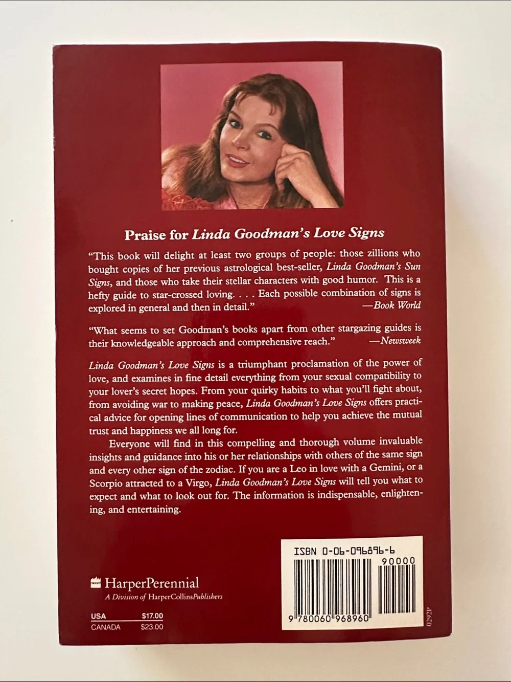 Linda Goodman’s Love Signs Paperback Coffee Table Book